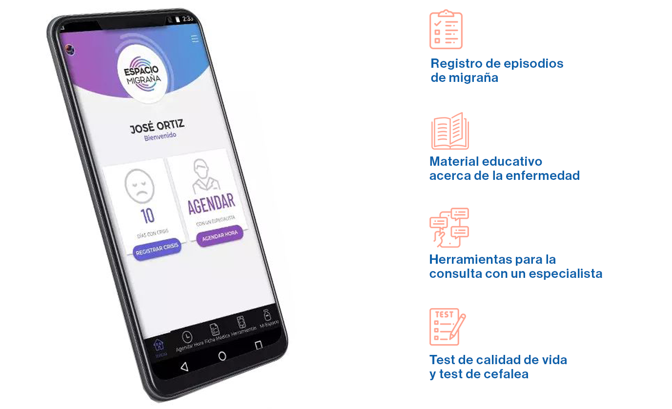 App Espacio Migraña