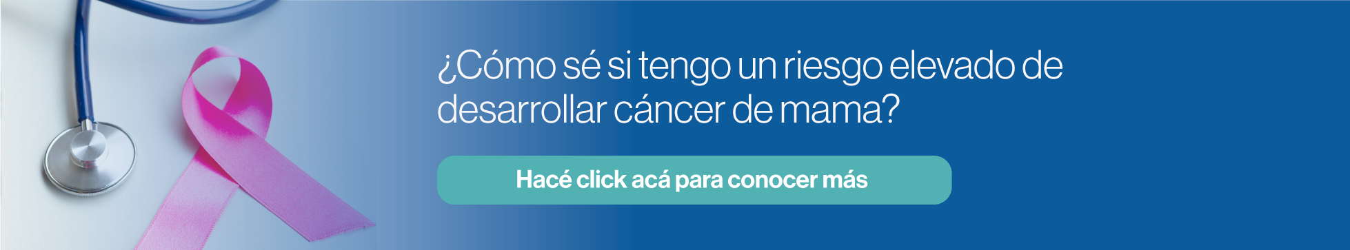 ¿Cómo sé si tengo un riesgo elevado de desarrollarcáncer de mama?