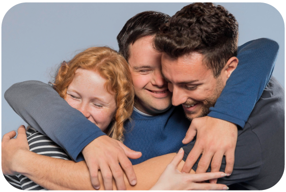 Imagen ilustrativa personas con energía positiva