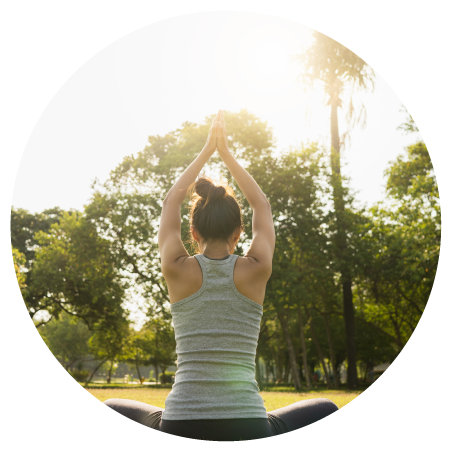 Imagen ilustrativa meditación, ejercicios mentales