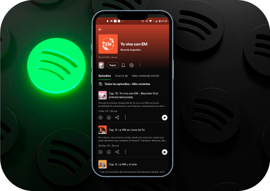 Podcast Esclerosis Múltiple