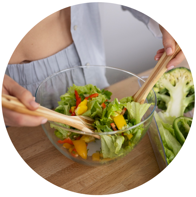 Imagen ilustrativa alimentación saludable consciente