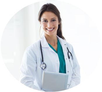 Imagen ilustrativa médico detección temprana de cáncer de mama