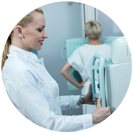 Imagen ilustrativa mamografía cáncer de mama